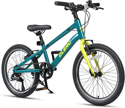 Glerc 20 24 Inch Kids Bike, 7-Speed Kids Bicycle for Boys & Girls Ages 6-15, Mesa Children Bicycle with Dual Brakes and Kickstand, Multiple Colors in Kuwait