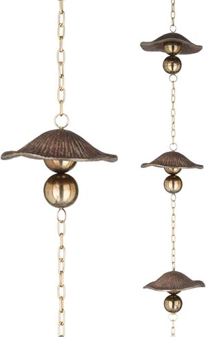 ريجال الفن والهدية زخرفة معلقة لديكور الحديقة-زينة معدنية ملونة في الهواء الطلق معلقة ، ساحة مقاومة للطقس وزخرفة الفناء ، ديكور حديقة معلقة ديكور للهواء الطلق ، نهائي in Kuwait