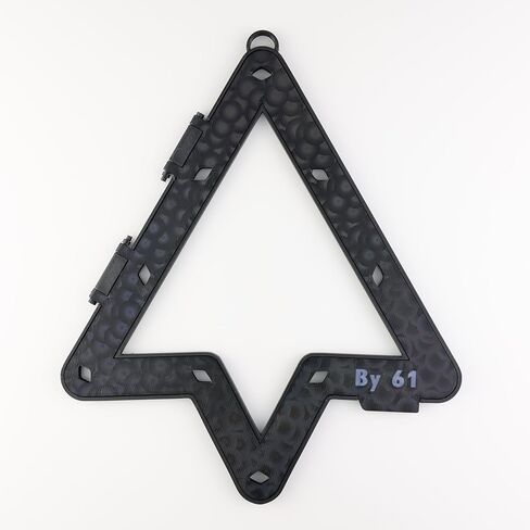 Magic Rack Carrying Case Hard Template Sheet Holder/Carrier 9/10 Ball (Black) in Kuwait