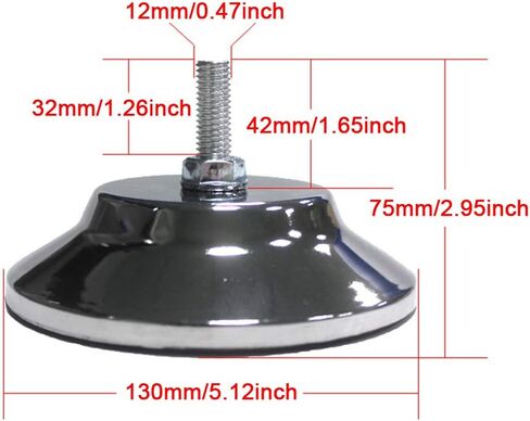 4 PCS Billiard Pool Table Leg Levelers, Heavy Duty Table Leveling Feet with Adjustable Height, Metal Tables Leveling Risers for Pool Tables, Soccer Tables, Ping-Pong Tables in Kuwait