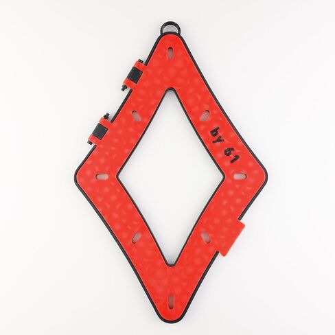 Outsville Accu Rack Carry Case Hard Template Sheet Holder/Carrier 9 Ball (Red) in Kuwait