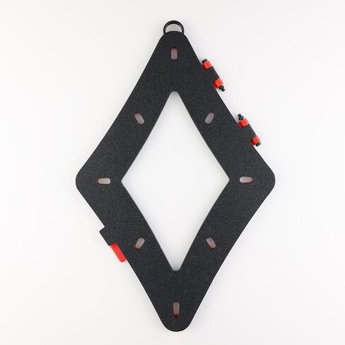 Outsville Accu Rack Carry Case Hard Template Sheet Holder/Carrier 9 Ball (Red) in Kuwait