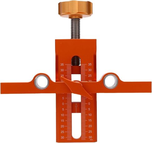 Cabinet Door Position Tool for Installing, Adjustable Aluminium Alloy Bimetallic Rod Sturdy Support Arm Multi Functional Tool for Kitchen Cabinets Bathrooms in Saudi Arabia