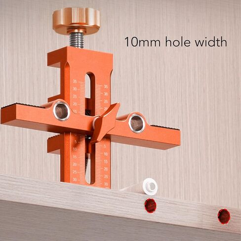 Garosa Cabinet Door Mounting Fixture, Aluminum Alloy Adjustable Support Arm with Bimetallic Rod Structure for Installing Face Frame Frameless Cabinets Kitchen Bathroom Wardrobes in Saudi Arabia