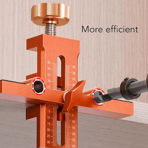 Garosa Cabinet Door Mounting Fixture, Aluminum Alloy Adjustable Support Arm with Bimetallic Rod Structure for Installing Face Frame Frameless Cabinets Kitchen Bathroom Wardrobes in Saudi Arabia
