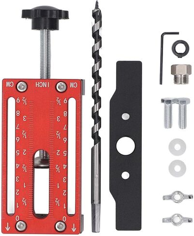 Cabinet Handle Template Tool Aluminium Alloy Adjustable Support Arm Cabinet Door Mounting Jig in Saudi Arabia