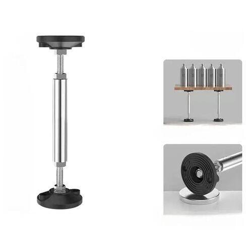 2 Pcs Bathroom Cabinet Door Install Support Frame Jack Positive Negative Screw Adjusting Rod Telescopic Lifting Tools Labor-Saving Arm For Installing Cabinets(25cm-37cm) in Kuwait