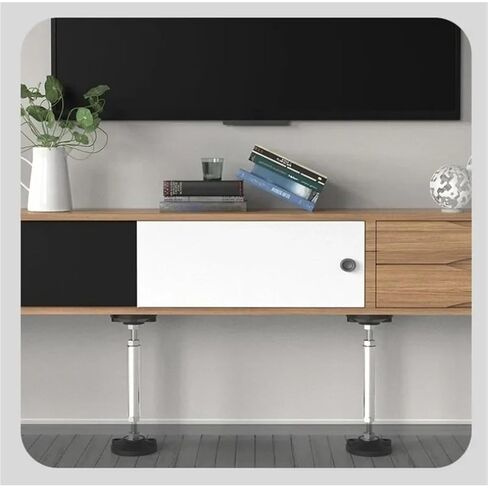 2 Pcs Bathroom Cabinet Door Install Support Frame Jack Positive Negative Screw Adjusting Rod Telescopic Lifting Tools Labor-Saving Arm For Installing Cabinets(25cm-37cm) in Kuwait