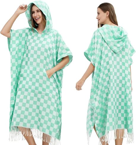 الرجال النساء منشفة مقنعين تغيير القماش يمكن ارتداؤها السباحة سترة سترة ملابس السباحة بيكيني التستر الجاف رداء ثوب السباحة فستان التفاف حجم كبير للشاطئ المشي لمسافات طويلة تبول تصفح مجلس حمام السباحة in Kuwait