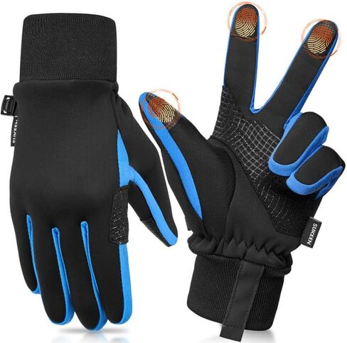 Sukeen Kids Winter Gloves, Soft Warm Touchscreen Anti-Slip Gloves for Kids Boys Girls Cycling Running Sports Outdoor in Saudi Arabia