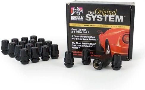 Gorilla Automotive Products 71481NB5 5 Wheel Lock متوافق مع Jeep JK 3/4 Hex. in Kuwait