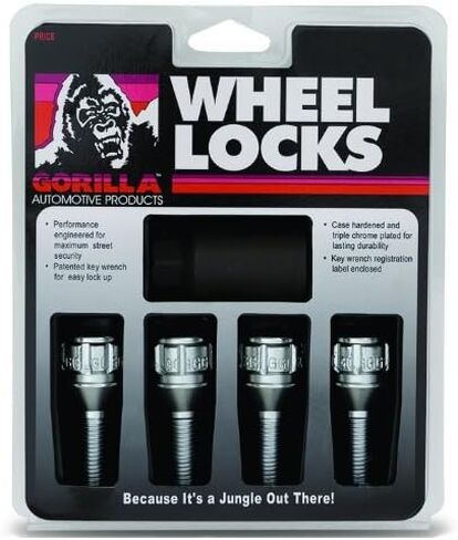 Gorilla Automotive Products 71481NB5 5 Wheel Lock متوافق مع Jeep JK 3/4 Hex. in Kuwait