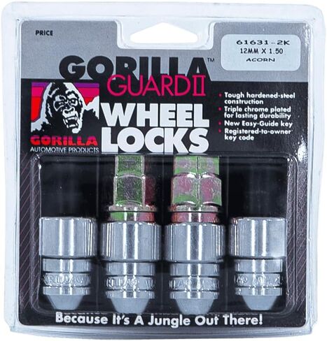 Gorilla Automotive Products 71481NB5 5 Wheel Lock متوافق مع Jeep JK 3/4 Hex. in Kuwait
