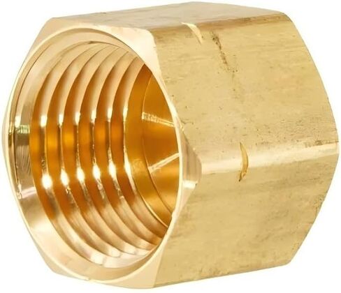 Lot of 2 1/4 in. FIP Compression Brass Pipe Cap Fitting LFA-736 in Saudi Arabia