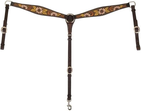 Circle Y Dogwood Flower Breast Collar in Saudi Arabia