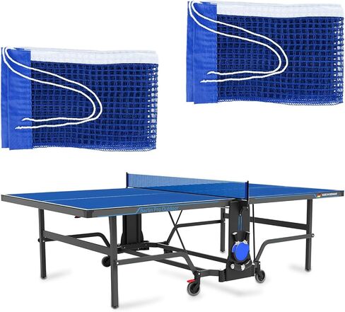 شبكة بينج بونج متوافقة مع كيتلر - استبدال شبكة بينج بونج المتينة، عبوتان من شبكات تنس الطاولة المصنوعة من النايلون مقاس 71 بوصة، محمولة وسهلة الإعداد للعب في الأماكن المغلقة أو الهواء الطلق in Kuwait