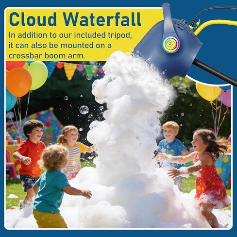 Party Foam Cannon, Foam Machine for Party, 3 Modes Detachable Front Barrel Foam Making Machine for Garden Backyard Pool Indoor in Kuwait
