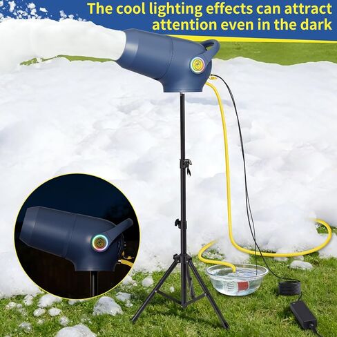 Party Foam Cannon, Foam Machine for Party, 3 Modes Detachable Front Barrel Foam Making Machine for Garden Backyard Pool Indoor in Kuwait