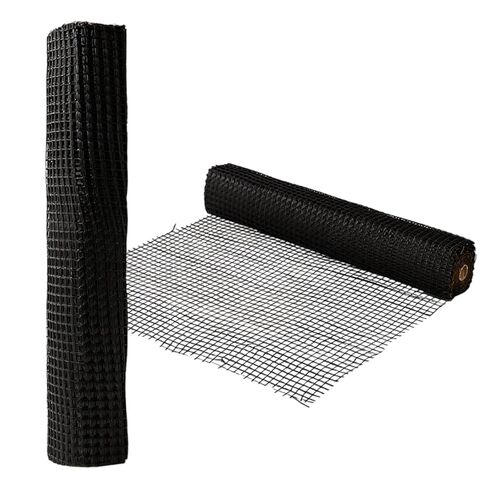Geogrid Roll, 4ft x 164ft Fiberglass Geogrid for Retaining Walls, Slopes, Driveways Stabilization, Universal Gravel Ground Grid, Geo Grid Tensile Force Value 50KN in Kuwait