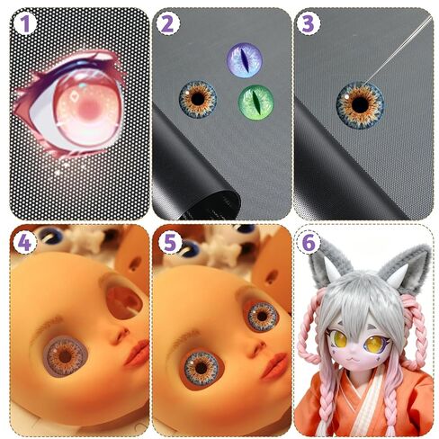 1 Roll Eye Mesh for Mask Cosplay Black Mesh Fabric 39x11.8in Black PVC Net 0.5mm Hole Custom Fursuit Eye Meshs 0.3mm Thick Waterproof Printable Eyes Meshs for Mask Furries Eyes Cosplay Craft Making in Kuwait