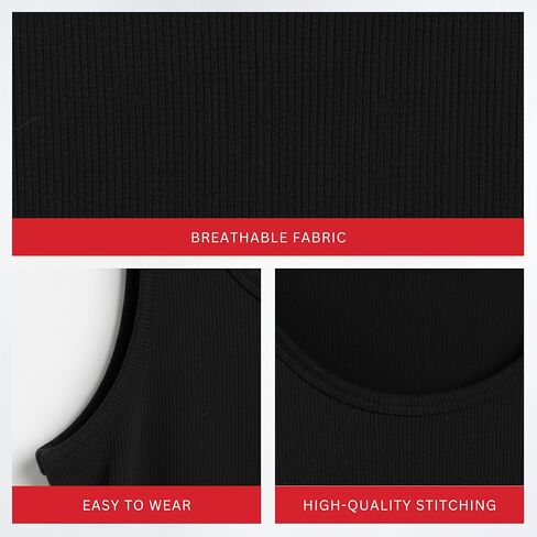 Ekkovision Lifestyle Beaters, Men's Tank Tops, Cotton Spandex Tanks for Men, Regular Fit, Ribbed Fabric in Kuwait