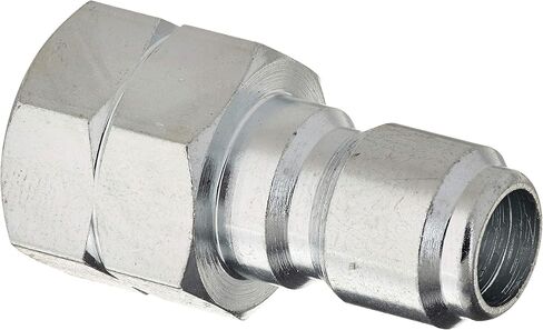 Mi T M AW-0017-0006 3/8M x 3/8 FPT QC Plug, Silver in Saudi Arabia