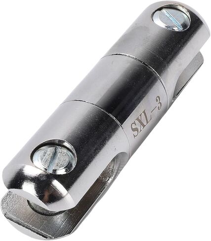 Generic 3 Ton Cable Pulling Tool, Wire Rope Ball Bearing Puller, Breakaway Tool for Wire Line Rope with Smooth Rotation & Replaceable Pins, Stainless Steel Iron Material, 1.5x5.375in in Kuwait