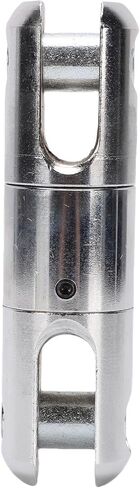 Generic 3 Ton Cable Pulling Tool, Wire Rope Ball Bearing Puller, Breakaway Tool for Wire Line Rope with Smooth Rotation & Replaceable Pins, Stainless Steel Iron Material, 1.5x5.375in in Kuwait