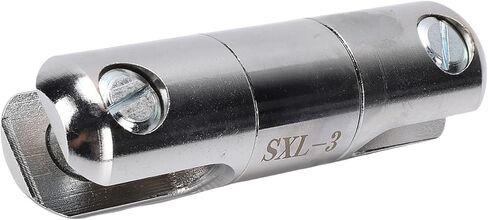 Generic 3 Ton Cable Pulling Tool, Wire Rope Ball Bearing Puller, Breakaway Tool for Wire Line Rope with Smooth Rotation & Replaceable Pins, Stainless Steel Iron Material, 1.5x5.375in in Kuwait