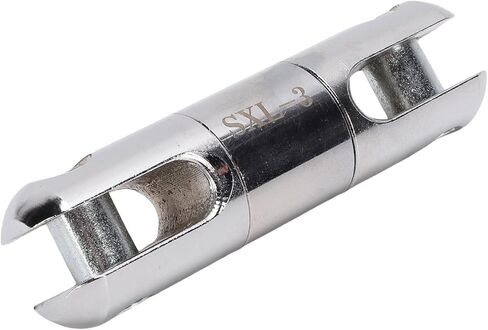 Generic 3 Ton Cable Pulling Tool, Wire Rope Ball Bearing Puller, Breakaway Tool for Wire Line Rope with Smooth Rotation & Replaceable Pins, Stainless Steel Iron Material, 1.5x5.375in in Kuwait