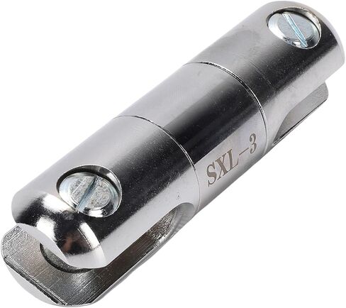 Generic 3 Ton Cable Pulling Tool, Wire Rope Ball Bearing Puller, Breakaway Tool for Wire Line Rope with Smooth Rotation & Replaceable Pins, Stainless Steel Iron Material, 1.5x5.375in in Kuwait