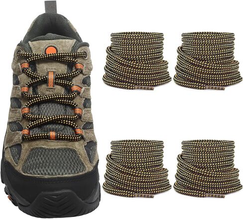 2 أزواج من أربطة الحذاء Merrell Moab Boot ، 13/64 '' (5 مم) أحذية أحذية أحذية الأوتار بديل لأحذية المشي لمسافات طويلة in Saudi Arabia