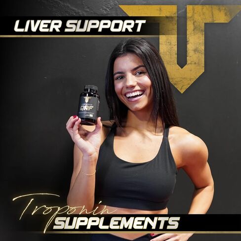 مكمل دعم الكبد تروبونين نيوتريشن QRF - NAC 600 ملغ، TUDCA ومستخلص شوك الحليب - تطهير الكبد وإزالة السموم وإصلاحه، تدفق الصفراء، معزز الجلوتاثيون - 60 كبسولة in Kuwait