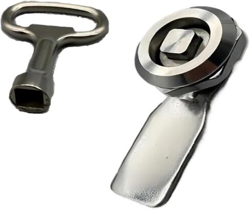 Mini Cam Lock 304 Stainless Steel Safety Mailbox Cam Lock Equipment Cabinet Lock for Industrial Distribution Box(A set-H10-Stainless) in Saudi Arabia