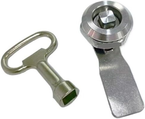 Mini Cam Lock 304 Stainless Steel Safety Mailbox Cam Lock Equipment Cabinet Lock for Industrial Distribution Box(A set-H10-Stainless) in Saudi Arabia