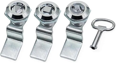 Mini Cam Lock 304 Stainless Steel Safety Mailbox Cam Lock Equipment Cabinet Lock for Industrial Distribution Box(A set-H10-Stainless) in Saudi Arabia