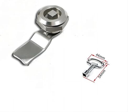 Mini Cam Lock 304 Stainless Steel Safety Mailbox Cam Lock Equipment Cabinet Lock for Industrial Distribution Box(A set-H10-Stainless) in Saudi Arabia