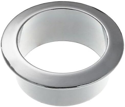 Metal Cable Grommet, 4PCS Wire Hole Cover Zinc Alloy Cable Line Box Grommets Cabinet Decor Cable Port Furniture Hardware(Silver,25mm) in Saudi Arabia