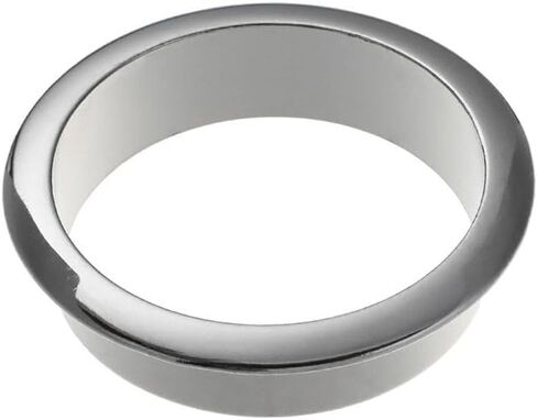 Metal Cable Grommet, 4PCS Wire Hole Cover Zinc Alloy Cable Line Box Grommets Cabinet Decor Cable Port Furniture Hardware(Silver,25mm) in Saudi Arabia