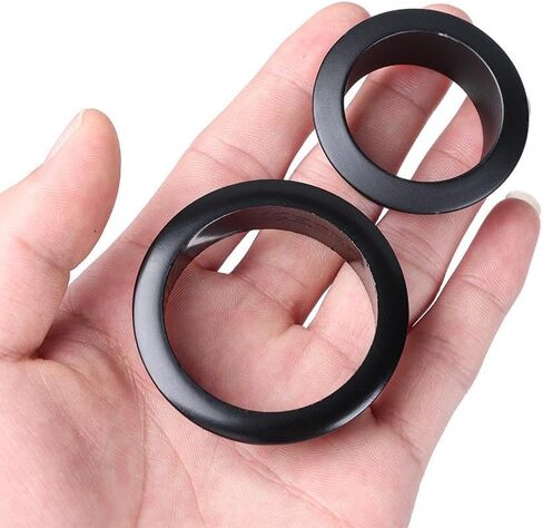 Metal Cable Grommet, 4PCS Wire Hole Cover Zinc Alloy Cable Line Box Grommets Cabinet Decor Cable Port Furniture Hardware(Silver,25mm) in Saudi Arabia