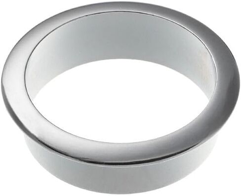 Metal Cable Grommet, 4PCS Wire Hole Cover Zinc Alloy Cable Line Box Grommets Cabinet Decor Cable Port Furniture Hardware(Silver,25mm) in Saudi Arabia