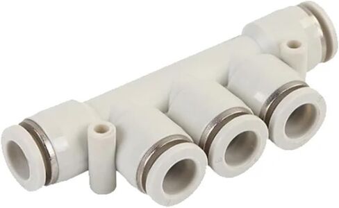 Pneumatic Fittings Compressor Pipe Tube Hose Connector 4mm 6mm 8mm 10mm 12mm PK 1Pcs(PK(Black),12mm) in Kuwait
