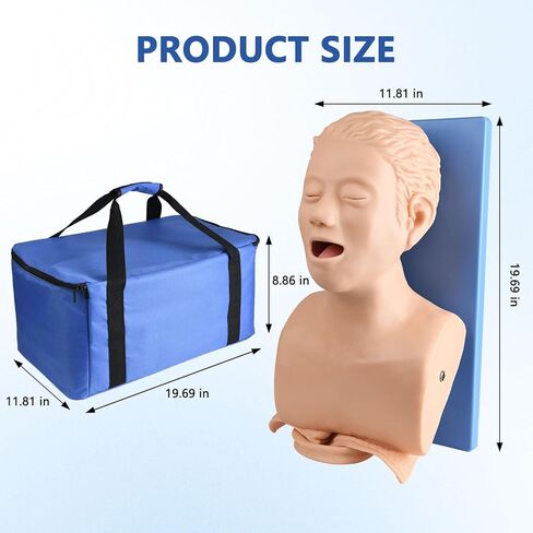 KAS-5S Manikin Teaching Model, Management Aid Trainer, Simulator with Electronic Monitor for Educational Practice and Learning in Kuwait