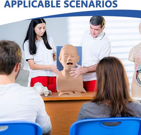 KAS-5S Manikin Teaching Model, Management Aid Trainer, Simulator with Electronic Monitor for Educational Practice and Learning in Kuwait
