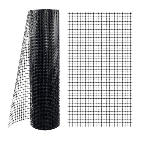 4ft x 50ft Wall Geogrid for Retaining Walls 2x2cm Grid Geocell Geogrid Polypropylene Stabilization Mesh, Driveway & Slope Reinforcement, Gravel Grid for Landscaping, Terraces, Parking Lots in Kuwait
