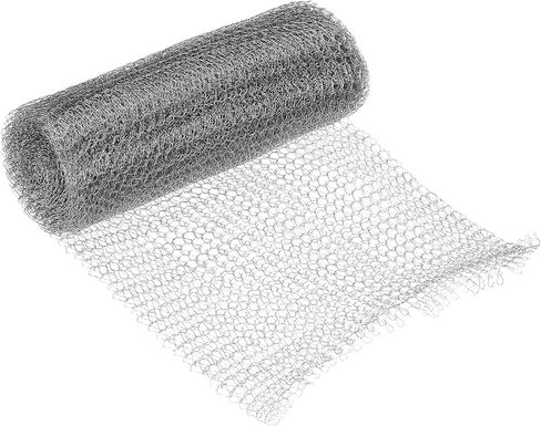 5inx10ft Wire Mesh Hole Fill Fabric, Stainless Steel Mesh Double Layer Blocker Flexible Mesh Screen for Hole Filler and Plant Protection in Saudi Arabia