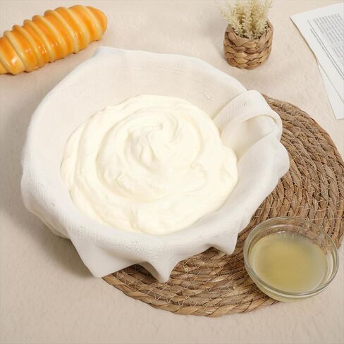 5 Pcs Straining Cloth, 23x23 Inch Cheesecloth for Cooking Steamer Cloth Reusable Cotton Cheesecloth Cooking, Canning, Steaming, Food Filter Cloths, Nut Milk, Cheese Making in Kuwait