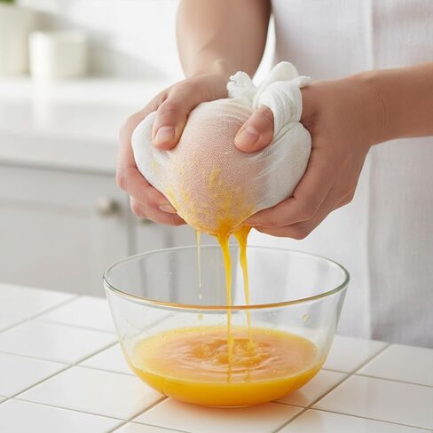 5 Pcs Straining Cloth, 23x23 Inch Cheesecloth for Cooking Steamer Cloth Reusable Cotton Cheesecloth Cooking, Canning, Steaming, Food Filter Cloths, Nut Milk, Cheese Making in Kuwait