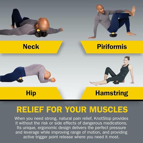 Rolflex KnotStop - The Neck Relief Tool for Knots and Trigger Points. in Kuwait