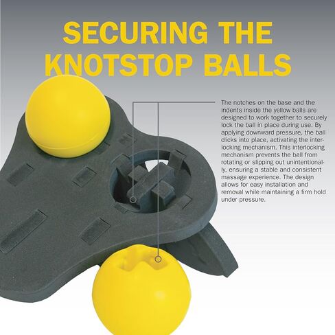 Rolflex KnotStop - The Neck Relief Tool for Knots and Trigger Points. in Kuwait